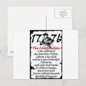 1776 POSTKARTE (Vorne/Hinten)