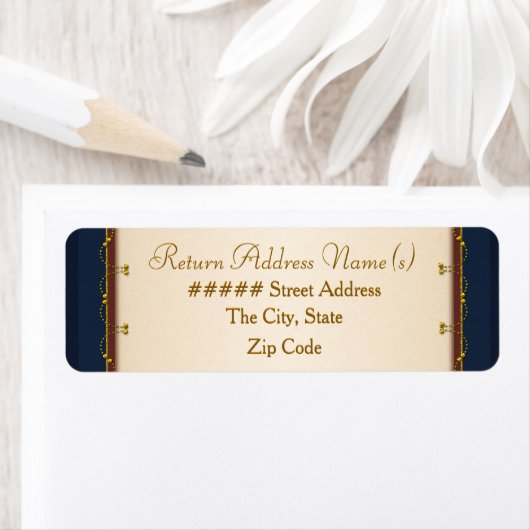 1776 Rücksendeadresse der Hochzeitskollektion (Insitu)