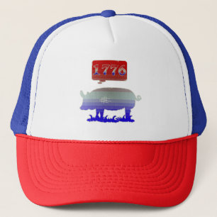 1776 Schweine Truckerkappe