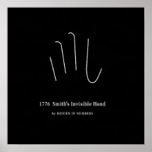 1776 Smiths Unsichtbare Hand Minimalistisch