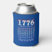 1776 Sterne Dosenkühler (Kanne Rückseite)