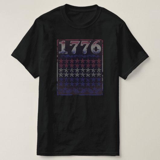 1776 Sterne-T - Shirt (Design vorne)