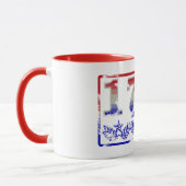 1776 Sterne Tasse (Links)