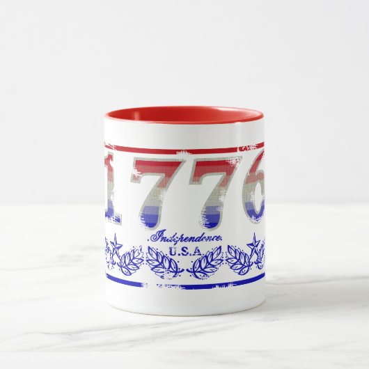 1776 Sterne Tasse (Zentrum)