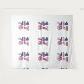 1776 Tapestry Wandteppich (Vorderseite (Horizontal))