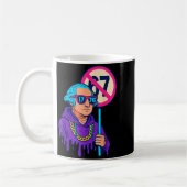 1776 Über 67 Lustiger Meme George Washington Drip Kaffeetasse (Links)