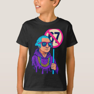 1776 Über 67 Lustiges Meme George Washington Drip T-Shirt