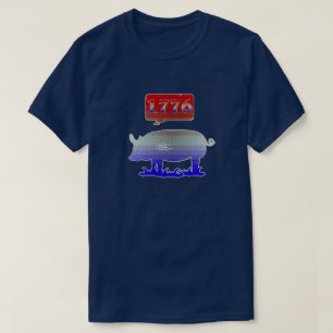 1776 Unabhängigkeits-Sparschwein T-Shirt