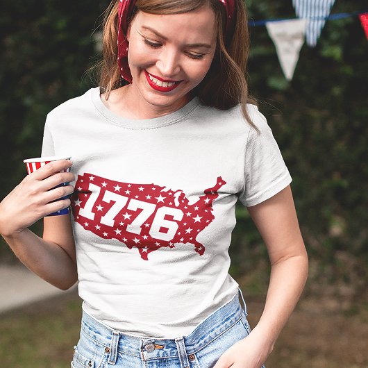 1776 United Staaten 4. Juli Unisex T-Shirt