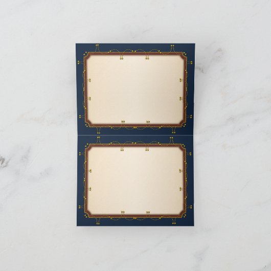 1776 Wedding Collection (Danke) Dankeskarte (Innenseite)