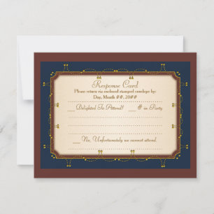 1776 Wedding Collection (UAWG) RSVP Karte