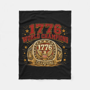 1776 Welt Sportstile Sport Styleship-Ring Fleecedecke