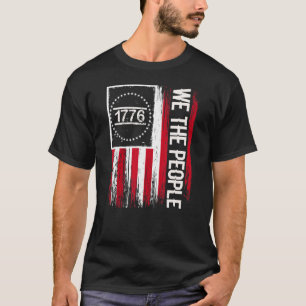 1776 Wir Menschen Unabhängigkeit Tag 4. Juli Freih T-Shirt