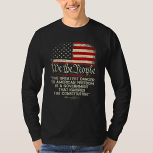 1776 Wir sind die Beste Gefahr für die Amerikaner T-Shirt