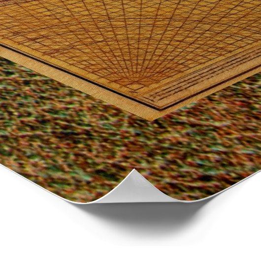 1780 Carington Bowles Old World Map Art & border Poster (Ecke)