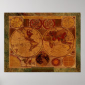 1780 Carington Bowles Old World Map Art & border Poster (Vorne)