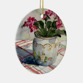 1790 afrikanische Violetten in Blue Pot Keramik Ornament (Rechts)