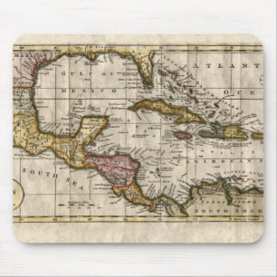 1790 Map of The West Indies by Dilly and Robinson Mousepad