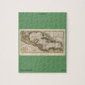 1790 Map of The West Indies by Dilly and Robinson Puzzle (Vertikal)