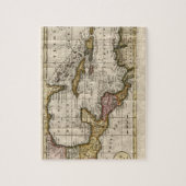 1790 Map of The West Indies by Dilly and Robinson Puzzle (Vertikal)