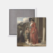 1790 (Öl auf Leinwand) Magnet (Vorderseite/Rückseite)