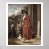 1790 (Öl auf Leinwand) Poster (Vorne)