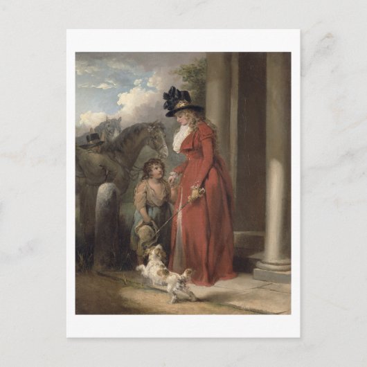 1790 (Öl auf Leinwand) Postkarte (Vorderseite)