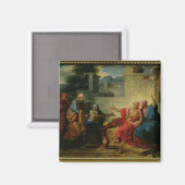 1790, von seiner Ehefrau eingeschlossen Magnet (Vorderseite/Rückseite)