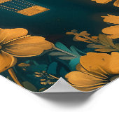 1791 Heißluftballons Poster (Ecke)