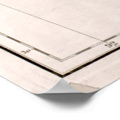 1793 Übersicht der Galapagos Poster (Ecke)