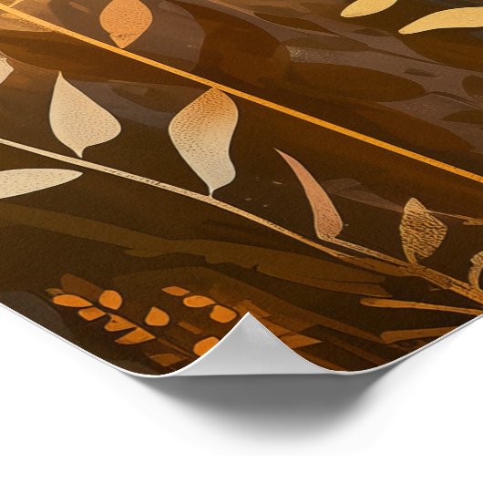 1794 Heißluftballons Poster (Ecke)