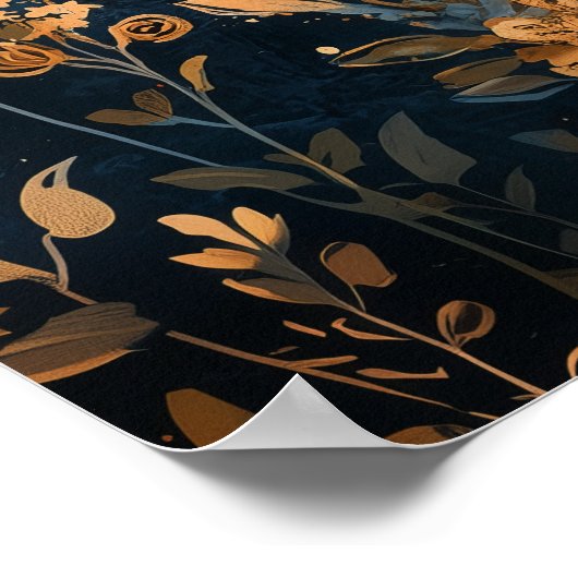 1795 Heißluftballons Poster (Ecke)