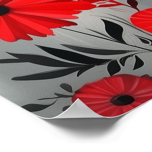 1796 Heißluftballons Poster (Ecke)