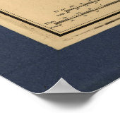 1797 Karte von Dublin Irland Poster (Ecke)