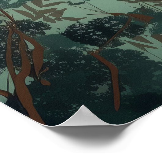 1798 Heißluftballons Poster (Ecke)