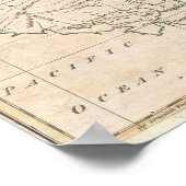 1799 Englische Karte der Karibik LARGE Poster (Ecke)