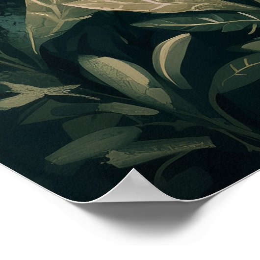 1799 Heißluftballons Poster (Ecke)