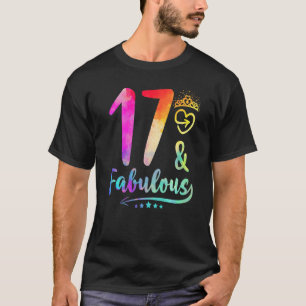 17.17.2005 Geburtstag 2021 Teen Girls Women Schwes T-Shirt