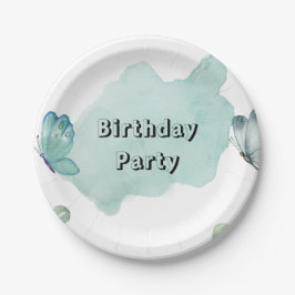 17,78cm Runder Pappteller