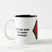 17. BDE Kaffee/Tee Zweifarbige Tasse (Links)