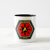 17. BDE Kaffee/Tee Zweifarbige Tasse (Mittel)