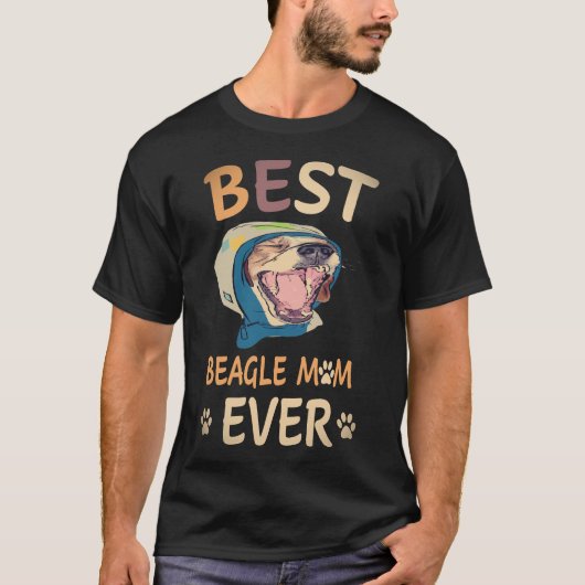 17 Beste Beagle-Mama überhaupt Beagle T-Shirt (Vorderseite)