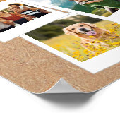 17 Bilderbuch Personalisierte FotoCollage Poster (Ecke)