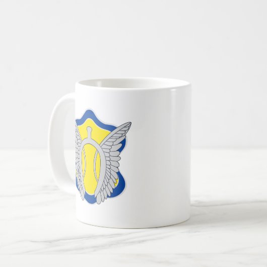 17. Farbpflaster für das Cavalry Regiment Kaffeetasse (Vorderseite Links)