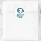 17. Februar - Willkürliche Kindheitshandlungen Quadratischer Aufkleber (Tasche)