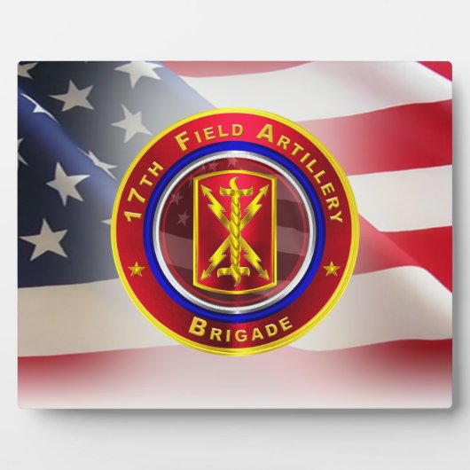 17. Feldartilleriebrigade Fotoplatte (Vorderseite)