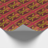 17. Field Artillery Brigade "Thunderbolt" Geschenkpapier (Ecke)