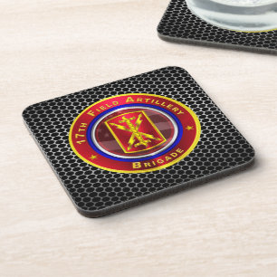 17. Field Artillery Brigade "Thunderbolt" Getränkeuntersetzer