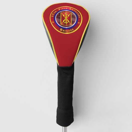 17. Field Artillery Brigade "Thunderbolt" Golf Headcover (Vorderseite)