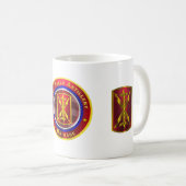 17. Field Artillery Brigade "Thunderbolt" Kaffeetasse (VorderseiteRechts)